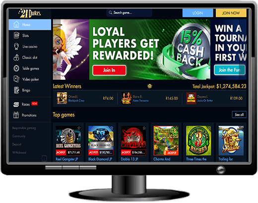 21Dukes Casino Website