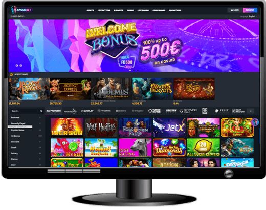 ApoloBet Casino Website