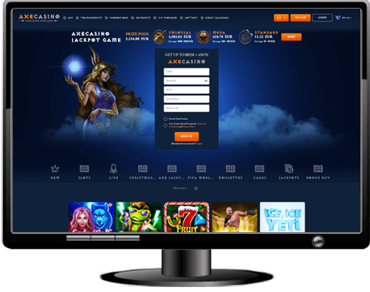 Axe Casino Website