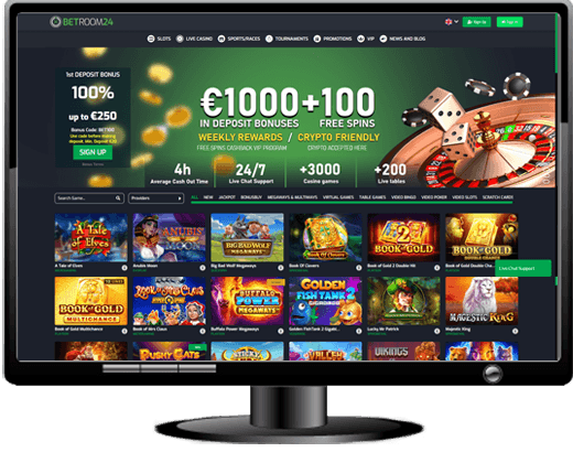 BetRoom24 Casino Website