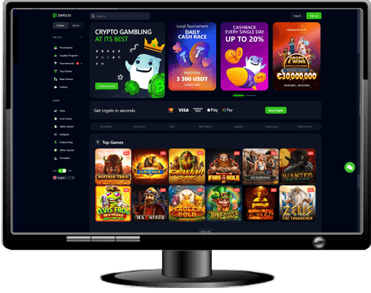 Bets.io Casino Website