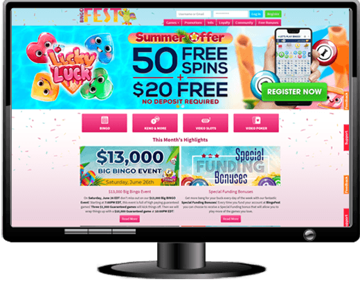 BingoFest Website