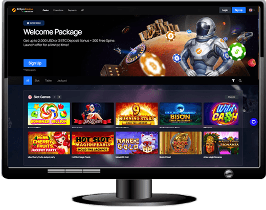 Bitspin Casino Website