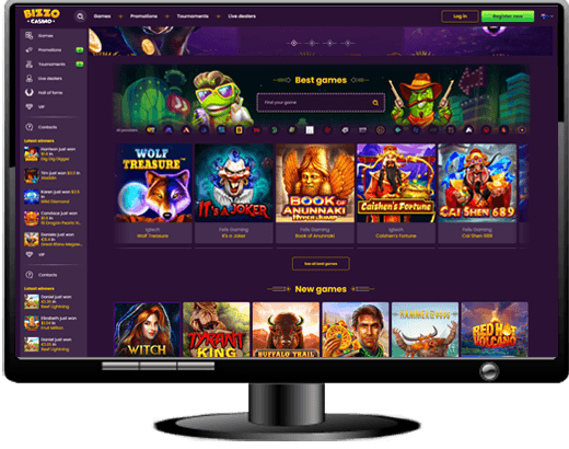 Bizzo Casino Website