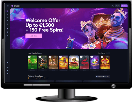 Blazzio Casino Website