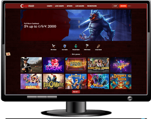 Blood Moon Casino Website