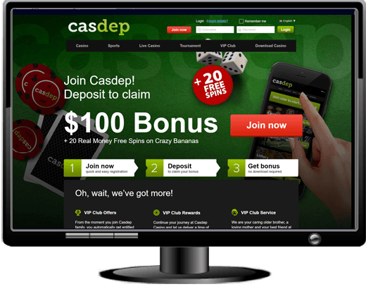 Casdep Casino Website