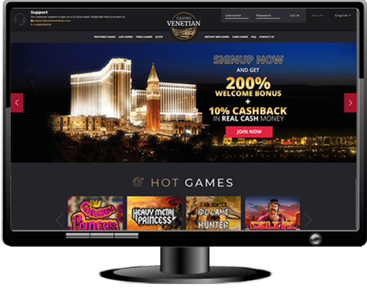 Casino Venetian Website