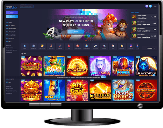 CasinoJAX Website