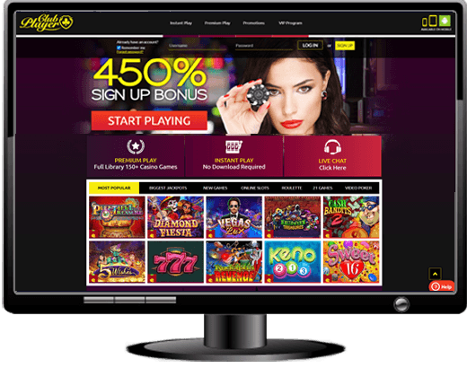 Club Player Casino Website