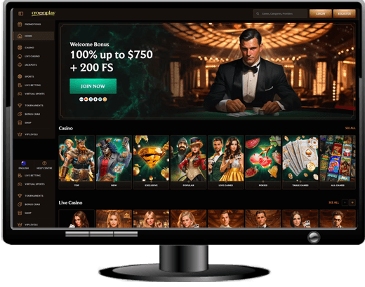 CrownPlay Casino Website