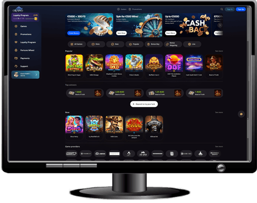 Crusino Casino Website