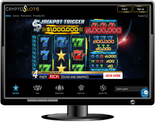 Cryptoslots Casino Website