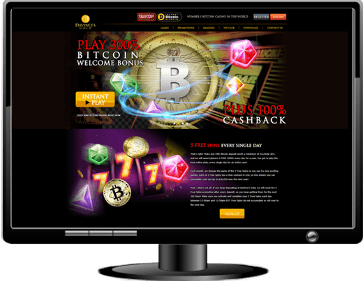 Da Vinci's Gold Casino Website