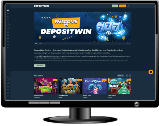 DepositWin Casino Website