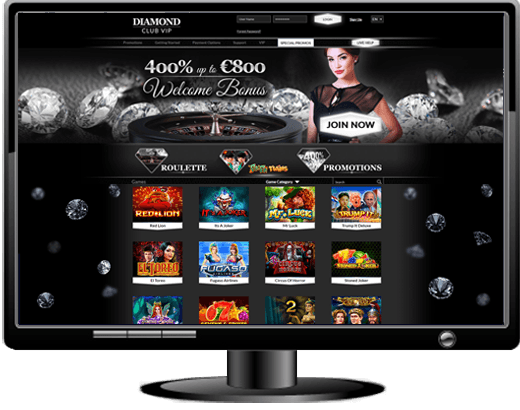 Diamond Club VIP Casino Website