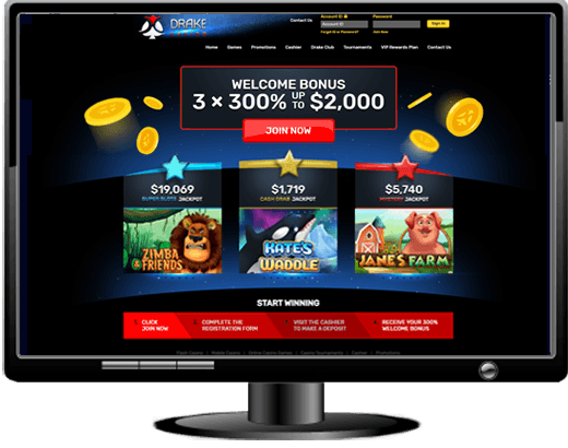 Drake Casino Website