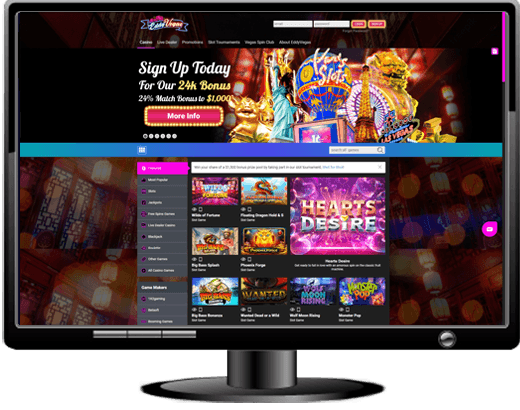 EddyVegas Casino Website