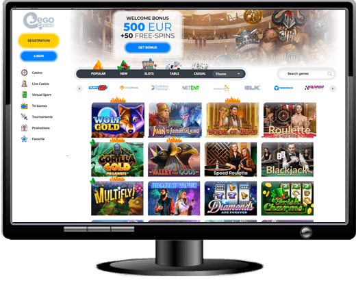 Ego Casino Website