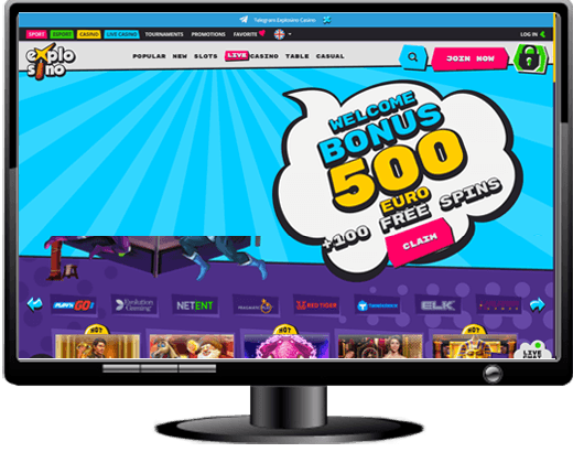 Explosino Casino Website