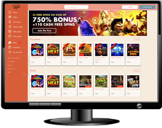 Extra Vegas Casino Website