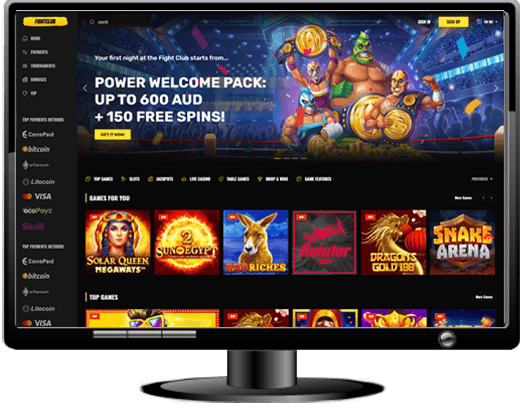 Fight Club Casino Website