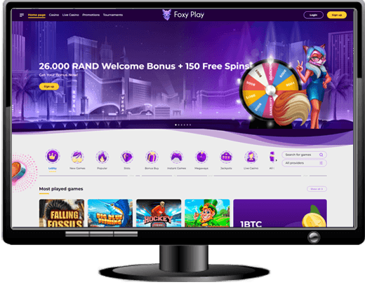 FoxyPlay Casino Website