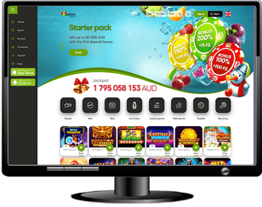 Fresh Casino Website