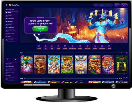 GeniePlay Casino Website