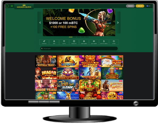 Golden Crown Casino Website