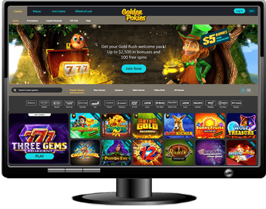 Golden Pokies Casino Website