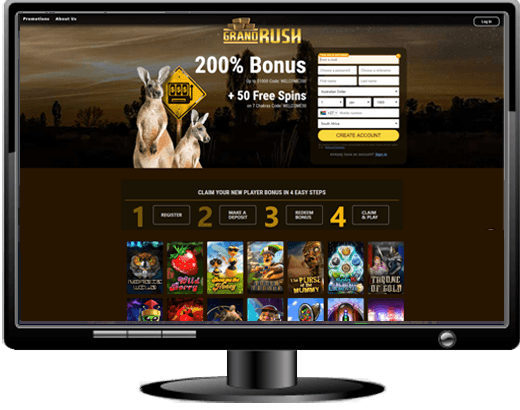 Grand Rush Casino Website