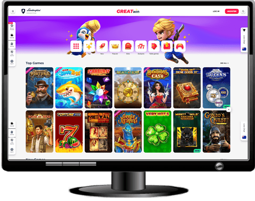 GreatWin Casino Website