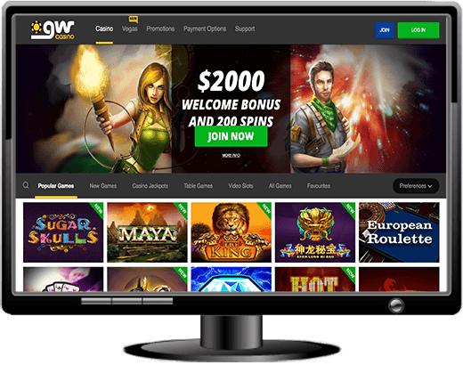 GW Casino Website