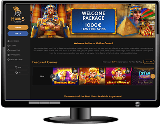 Horus Casino Website