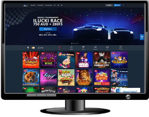 iLucki Casino Website