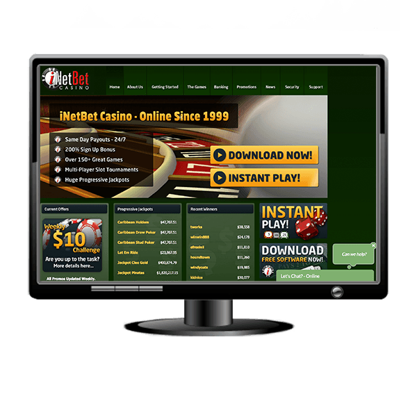 iNetBet Casino Website