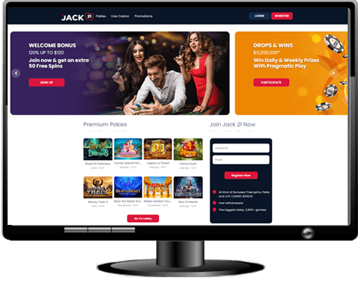 Jack21 Casino Website