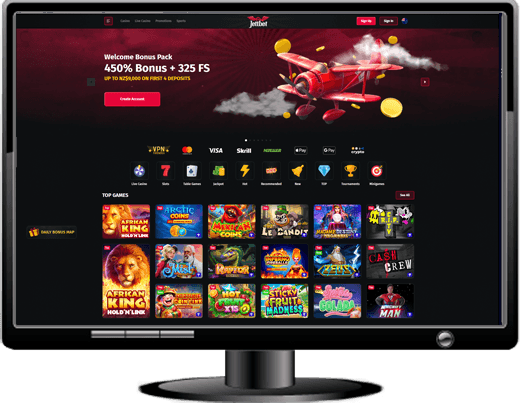 JettBet Casino Website