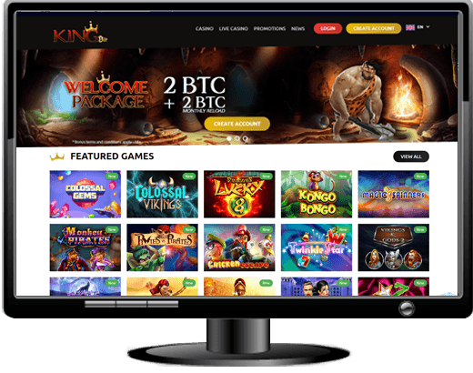 Kingbit Casino Website