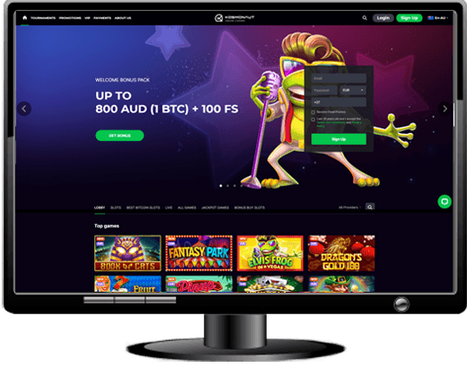 Kosmonaut Casino Website