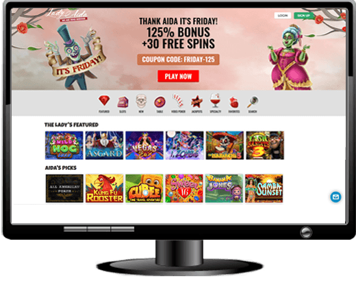 Lady Aida Casino Website