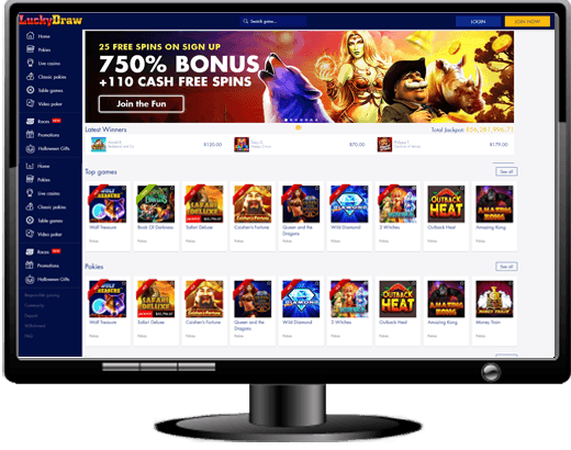 Lucky Draw Casino Website