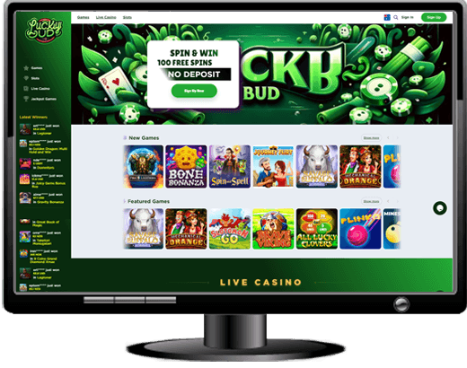 LuckyBud Casino Website