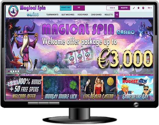 Magical Spin Casino Website