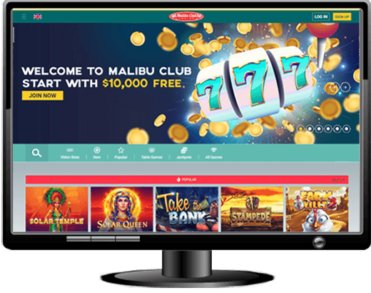 Malibu Club Casino Website