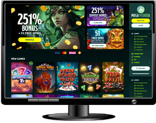 Mega Medusa Casino Website