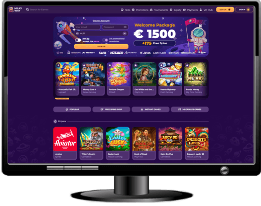 MilkyWay Casino Website