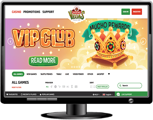 Mucho Vegas Casino Website