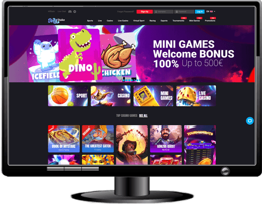 MyStake Casino Website